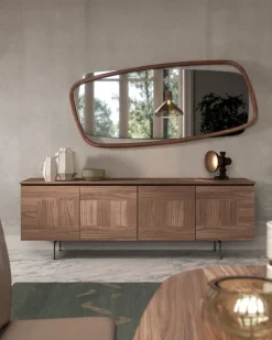 Discount Specchio Golden wood di in stile design SCONTATO  affrettati Specchiere