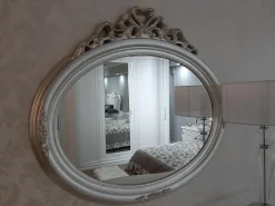 Clearance Specchio in stile classico Modello fiocco OFFERTA OUTLET Specchiere