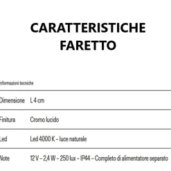 Online Specchio in stile design Light tonde OFFERTA OUTLET Specchiere