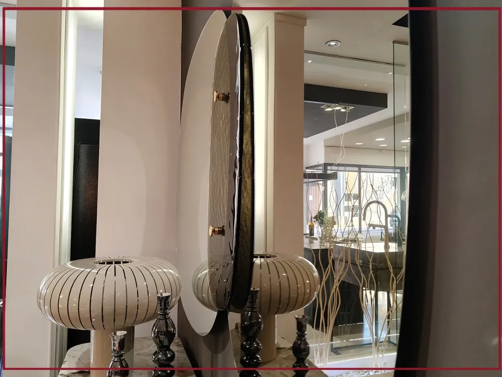 Specchio in stile moderna Lagoon OFFERTA OUTLET^Nature Design