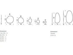 Specchio in stile moderno Hawaii OFFERTA OUTLET^Cattelan Italia New