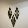 Artigianale Specchio moderna Composizione specchi rombo  di in Offerta Outlet- Specchiere