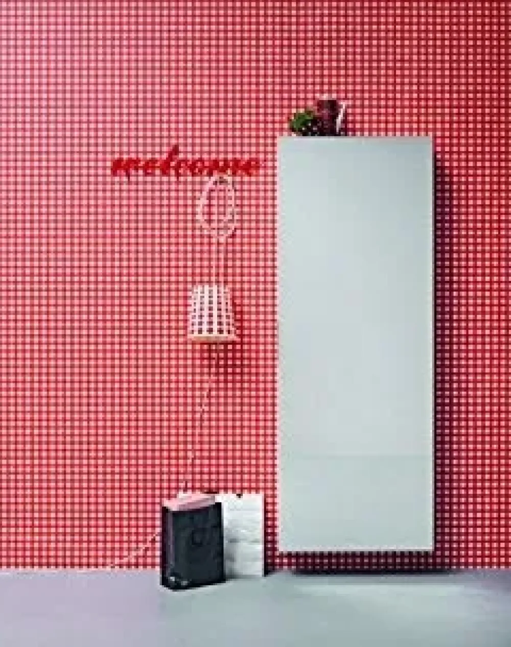 Clearance Specchio moderna Welcome di scontato -23% Specchiere