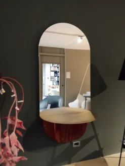 Online Specchio moderno Brame ovale di a prezzo Outlet Specchiere