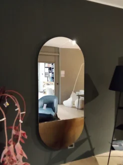 Online Specchio moderno Brame ovale di a prezzo Outlet Specchiere