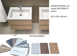 Syntesy 60 m1 surf : mobile bagno sospeso A PREZZI OUTLET^Baxar Sale