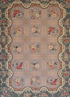 New Tappeto classico rettangolare in lana Chainstich cm.140x200 di in Offerta Outlet Tappeti