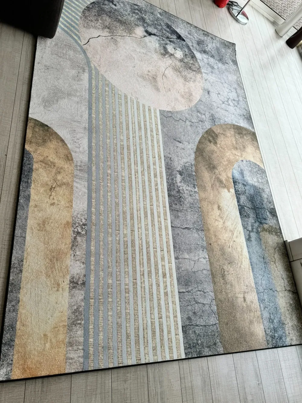 Tappeto modello Modello clock di inkiostro bianco con sconti imperdibili^Adriani e Rossi Outlet