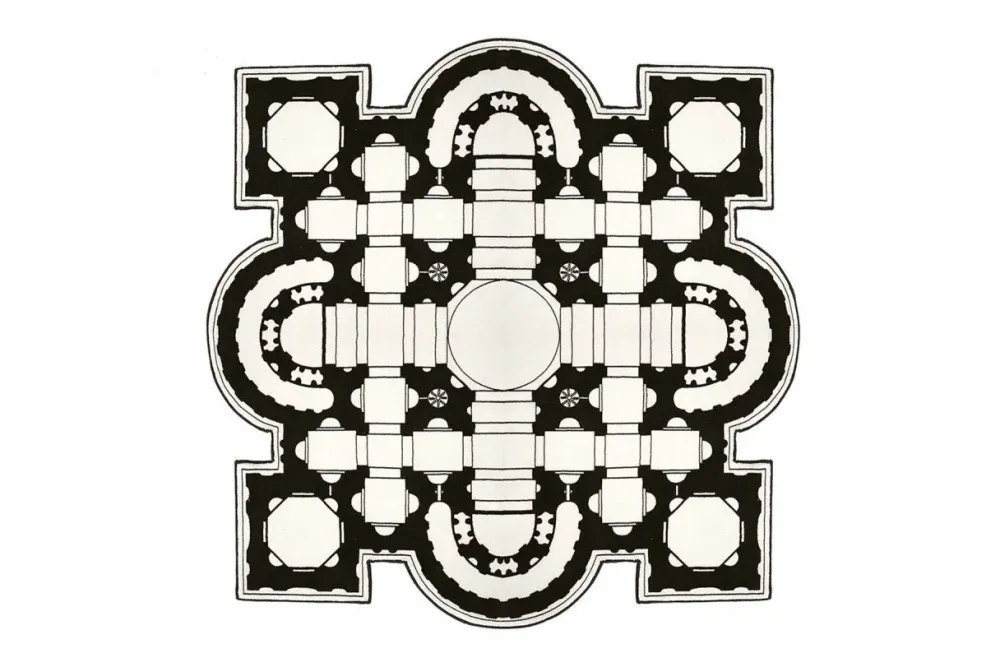 Tappeto Moderno quadrato modello Pietro a prezzi convenienti Tappeti