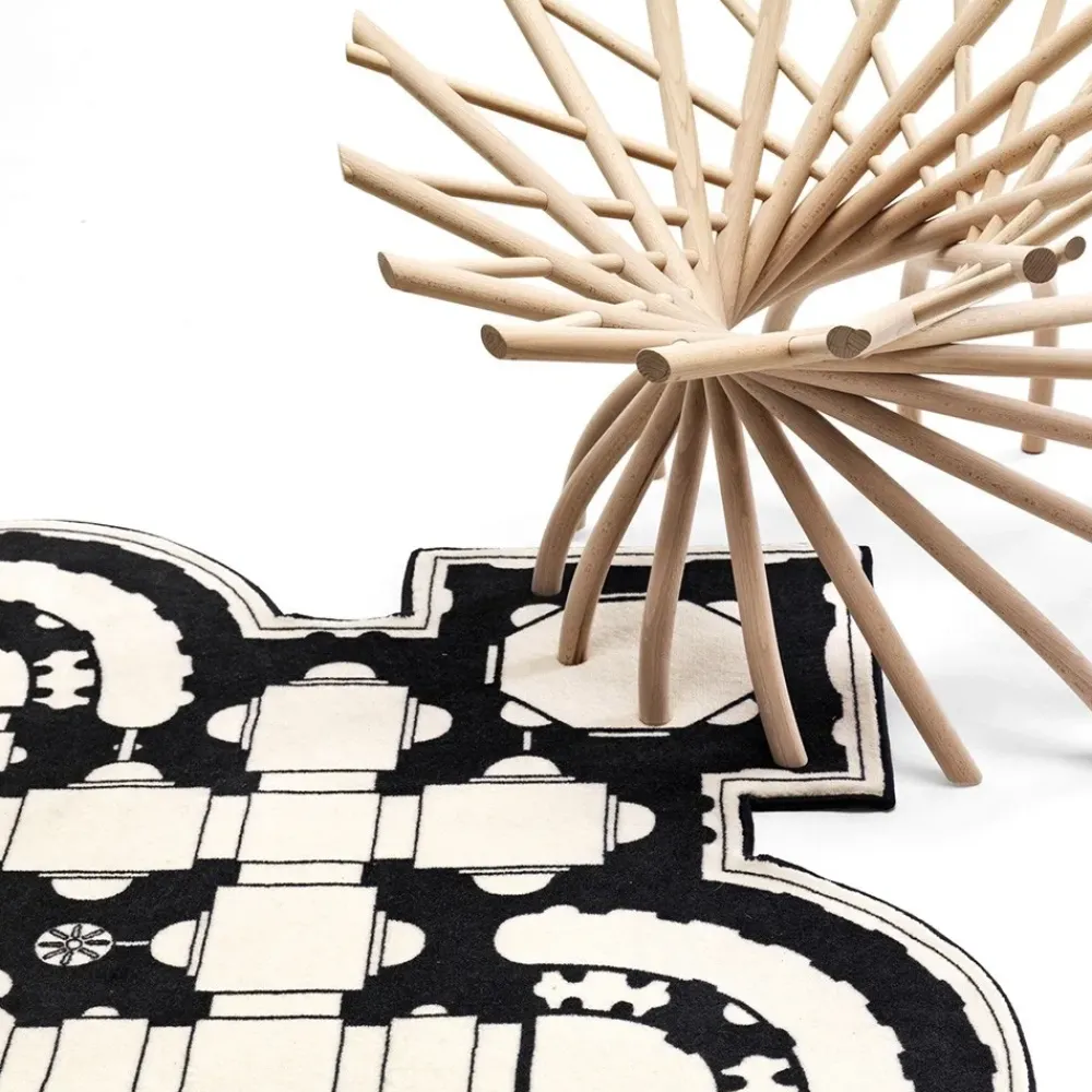 Tappeto Moderno quadrato modello Pietro a prezzi convenienti Tappeti