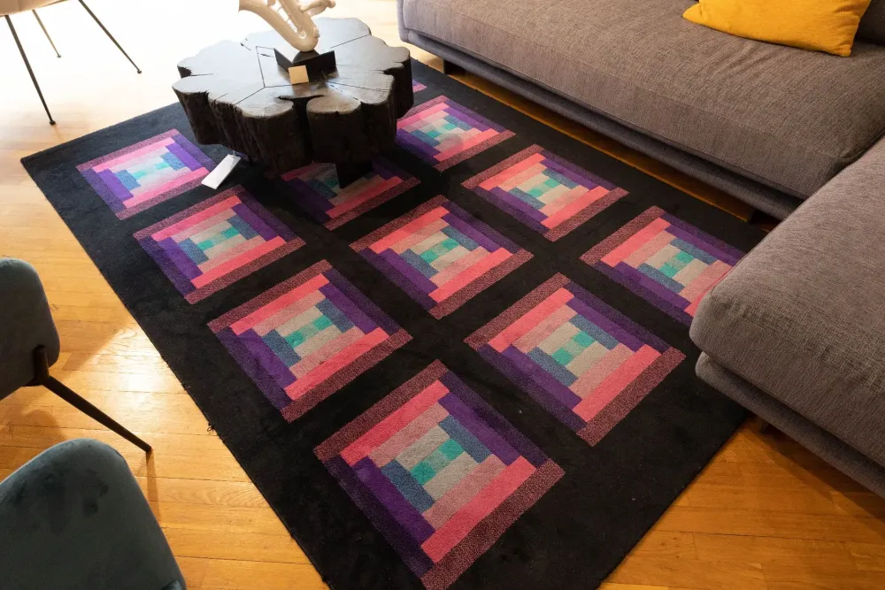 Online Tappeto Moderno rettangolare modello Disegno country modello primavera in offerta Tappeti