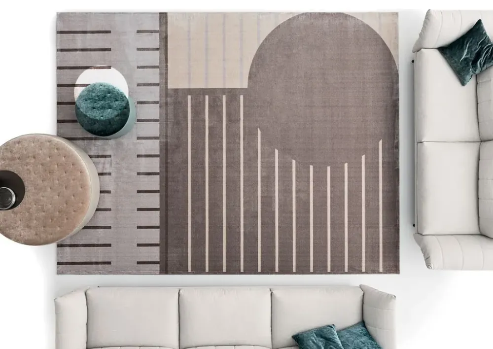 Ditre Italia Tappeto Moderno rettangolare modello Nippon rock a prezzi convenienti- Tappeti