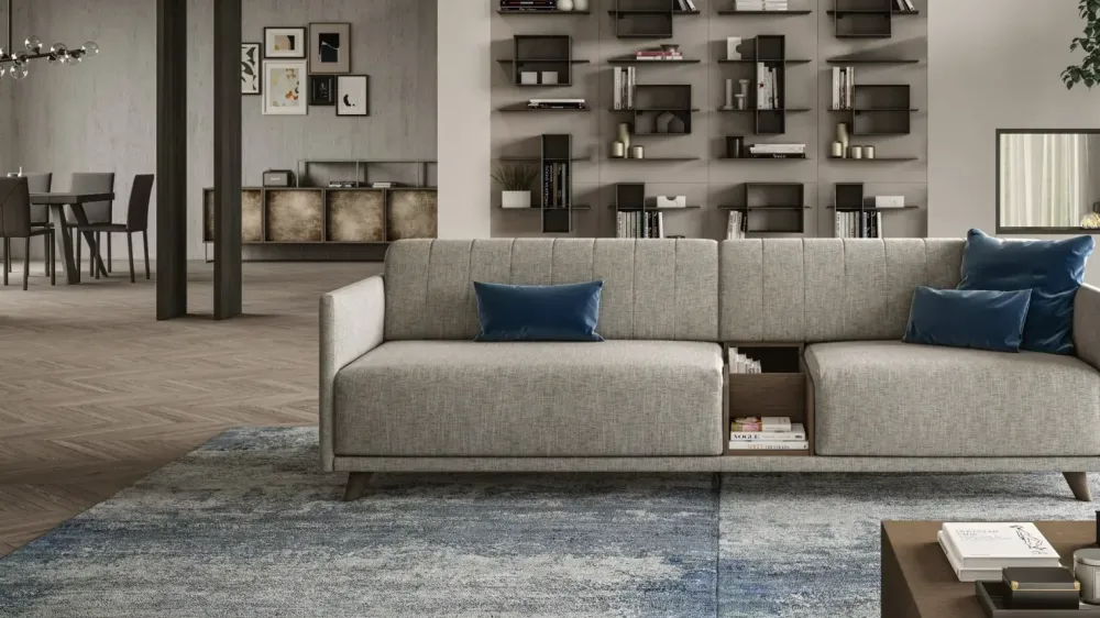 Tappeto Moderno rettangolare modello Melange a prezzi outlet^Doimo Salotti Sale