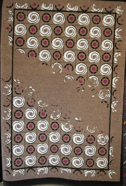 Tappeto quadrato in stile moderno Grafiti di a prezzo Outlet^Sitap Hot