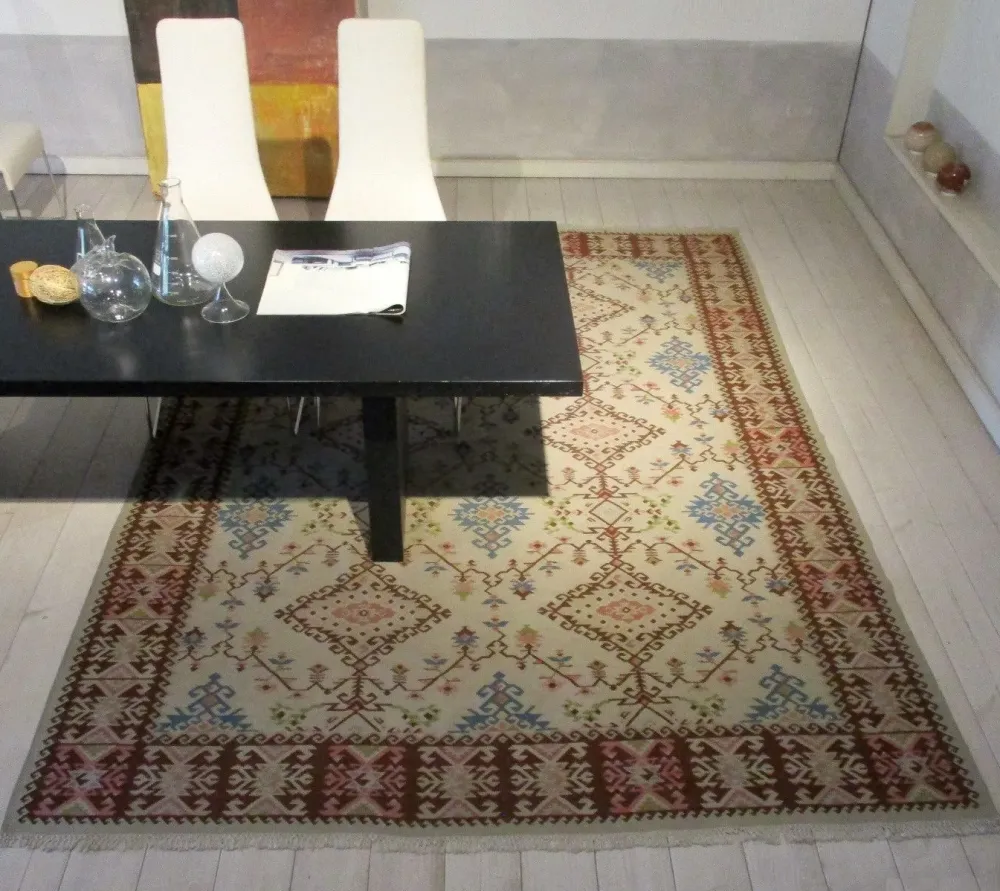 TAPPETO Tappeto orientale kilim disegno pirot SCONTATO 60% Tappeti