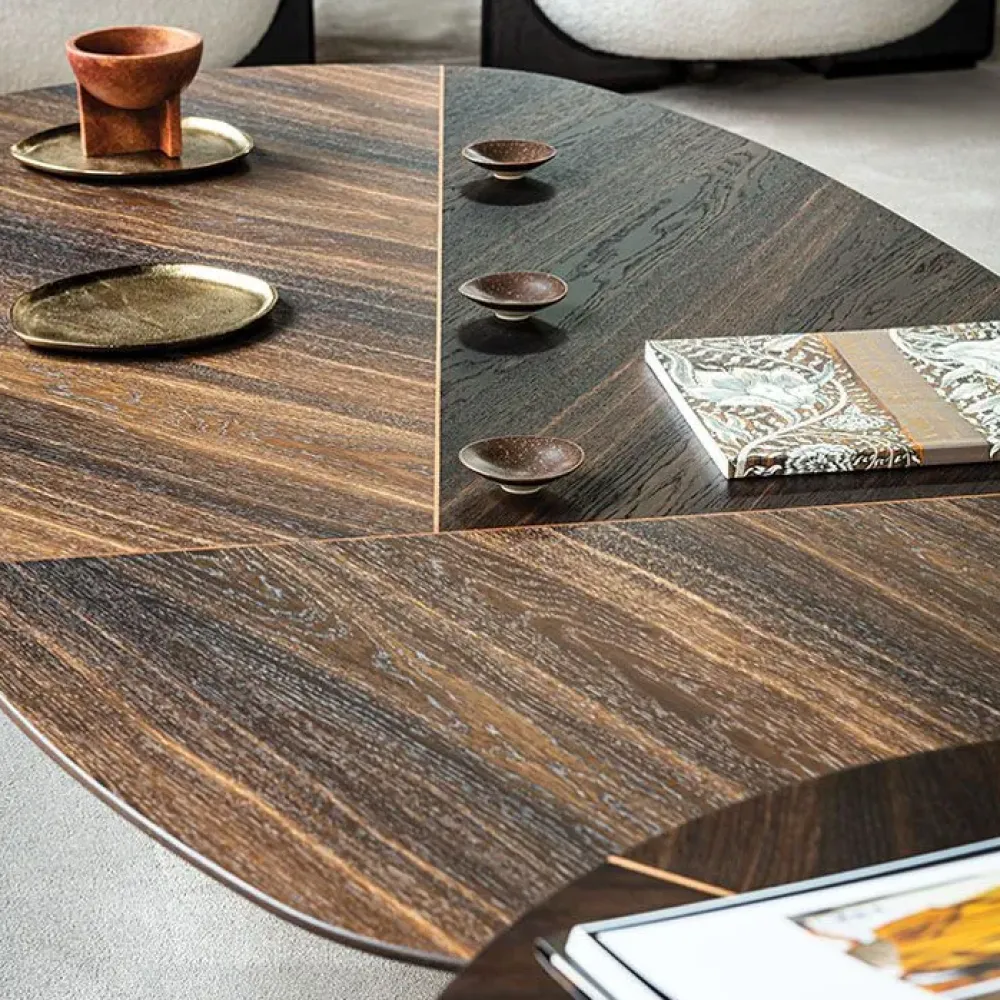 Outlet Tavolino Adrian wood di scontato Tavolini