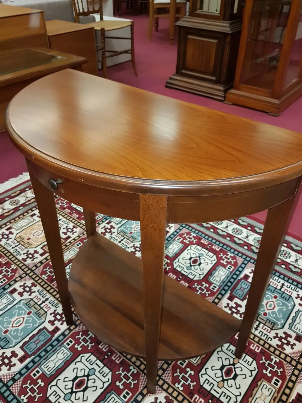 Online Tavolino Tavolino ciliegio scuro OFFERTA OUTLET Tavolini