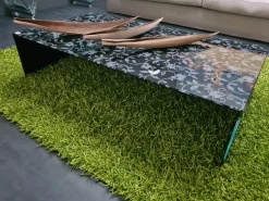 Glass Design Tavolino design Bridge di a prezzo scontato- Tavolini