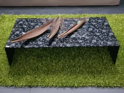 Glass Design Tavolino design Bridge di a prezzo scontato- Tavolini