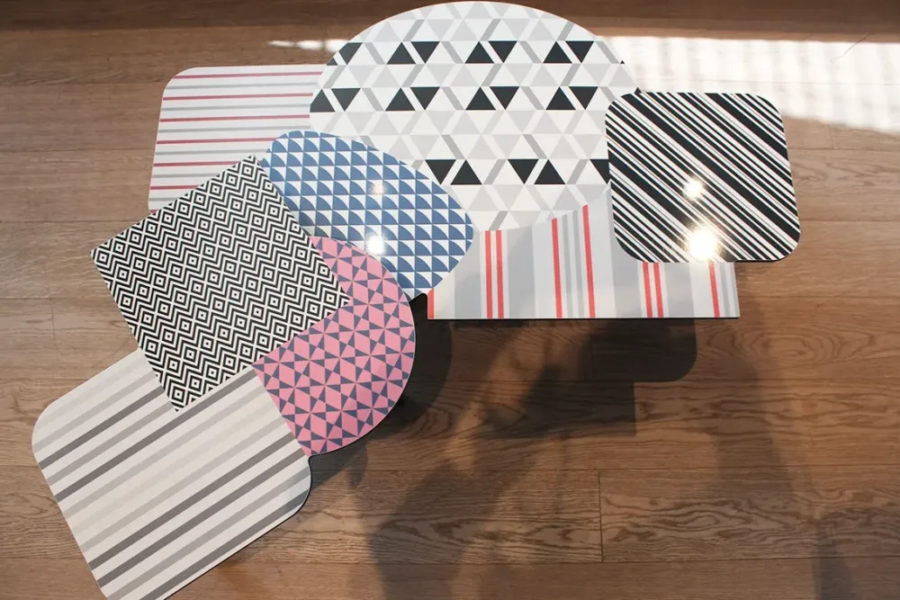 Bonaldo Tavolino design Doppler low di a prezzo ribassato- Tavolini