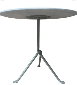 Tavolino design in marmo di Carrara, diam.60, prezzo ribassato!^Magis Clearance