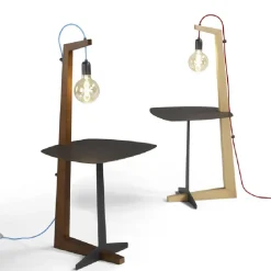 Egoitaliano Tavolino design Pinocchio naturale di a prezzo ribassato- Tavolini