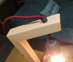 Egoitaliano Tavolino design Pinocchio naturale di a prezzo ribassato- Tavolini