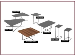 Tavolino design Selfy di a prezzo scontato^Egoitaliano Hot