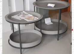 Dialma Brown Tavolino design Sleet di a prezzo ribassato- Tavolini