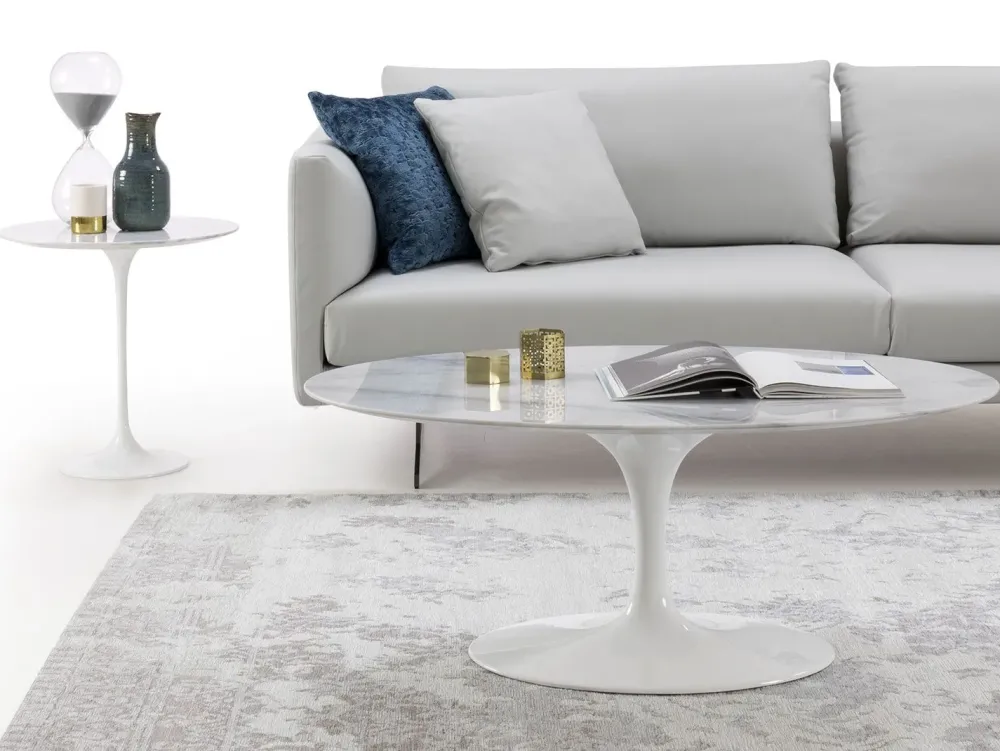 Online Tavolino modello Coppia tavolini saarinen outlet in OFFERTA OUTLET Tavolini