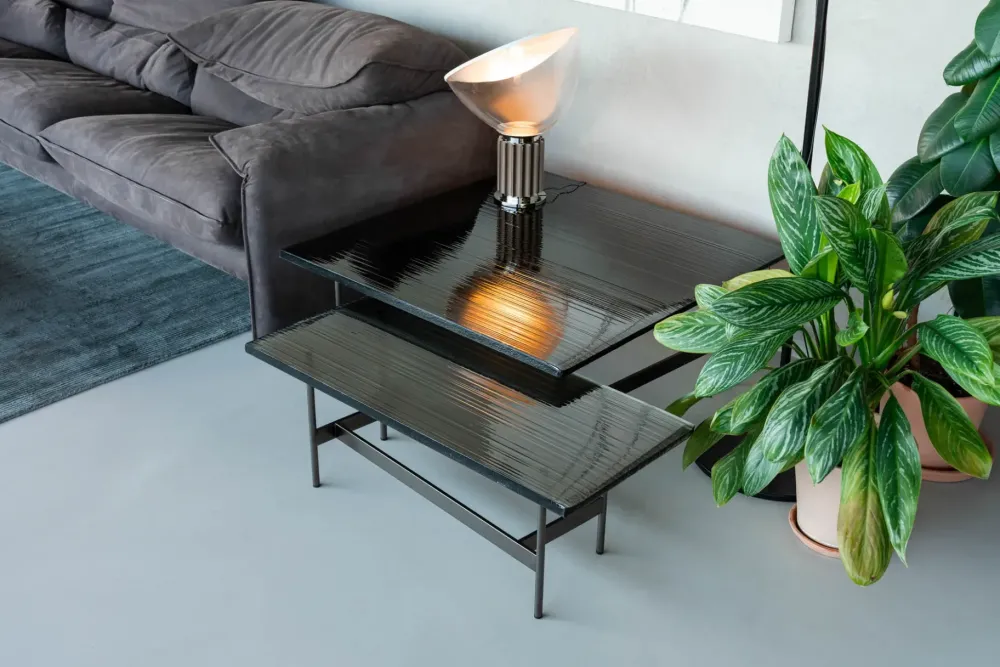 Fiam Tavolino modello Waves in OFFERTA OUTLET- Tavolini