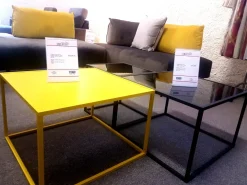 Clearance Tavolino in laccato lucido Coppia tavolini Moretti compact a prezzo scontato Tavolini