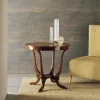 Tavolino in stile classico modello Tavolino rotondo liberty in noce scontato del 40% di con sconti imperdibili^Artigianale Hot