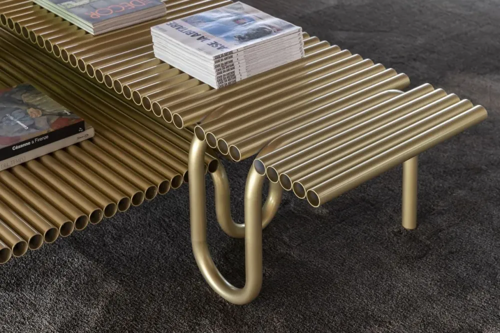 Online Tavolino in stile design modello Pipelines di con sconti imperdibili Tavolini