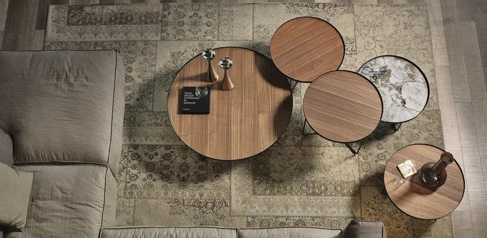 Cattelan Italia Tavolino in stile design modello Billy wood di a prezzi imbattibili- Tavolini