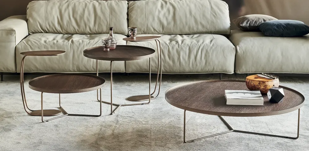 Cattelan Italia Tavolino in stile design modello Billy wood di a prezzi imbattibili- Tavolini