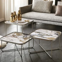 Cattelan Italia Tavolino in stile design modello Benny keramik di con sconti imperdibili- Tavolini