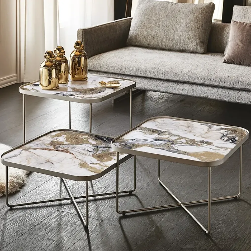 Cattelan Italia Tavolino in stile design modello Benny keramik di con sconti imperdibili- Tavolini