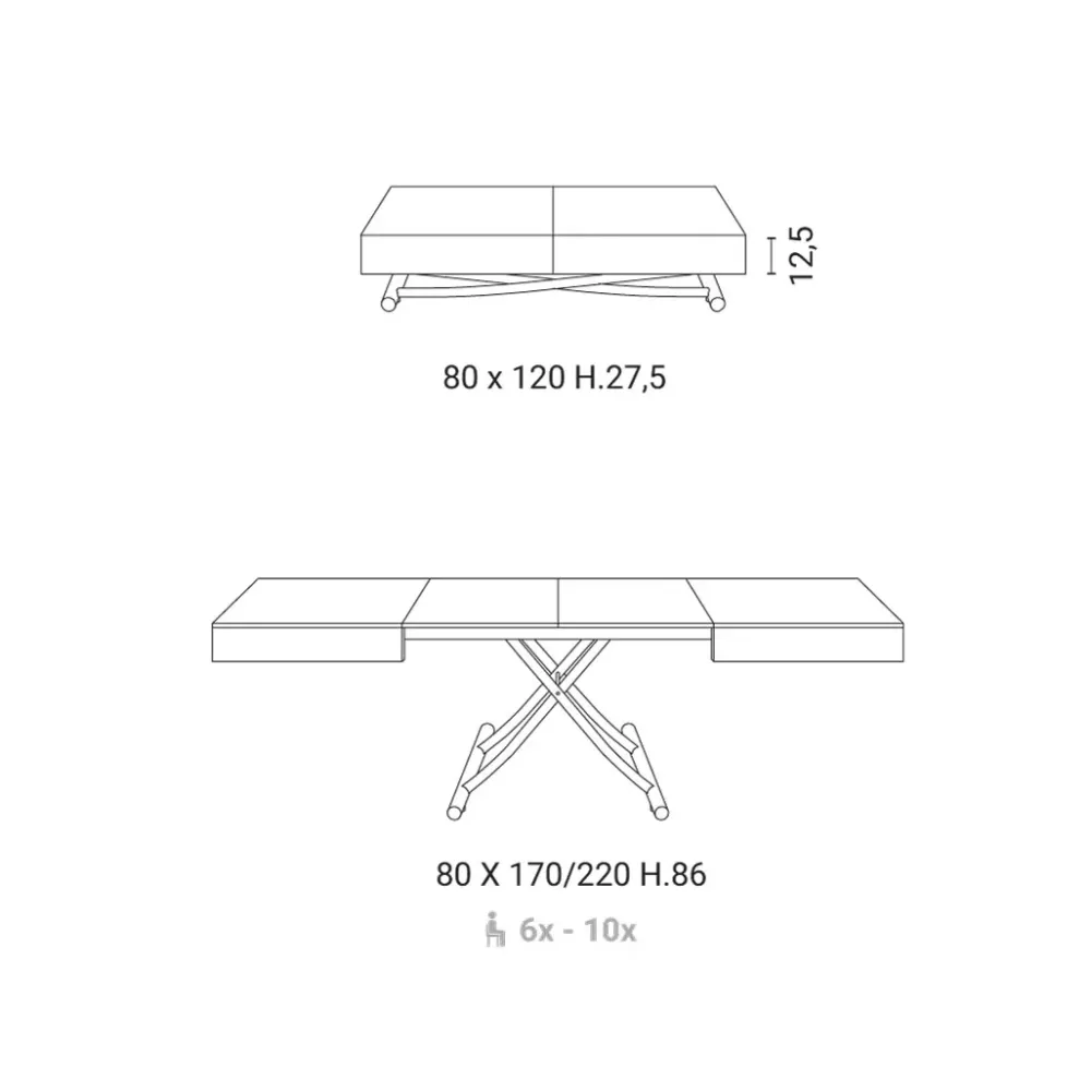 New Tavolino in stile design modello New cover di con sconti imperdibili Tavolini