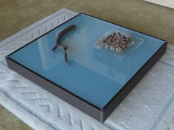 Outlet Tavolino in stile Moderno in vetro Idea giò Tavolini