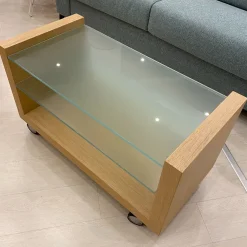 Tavolino in stile moderno modello Glass di a prezzi imbattibili^Longhi Discount