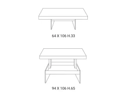Sale Tavolino Lugano della firma a prezzi convenienti Tavolini