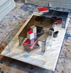 Artigianale Tavolino Marble della firma con forte sconto - 50%- Tavolini