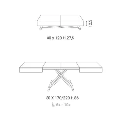 Online Tavolino modello New cover di a prezzo scontato Tavolini
