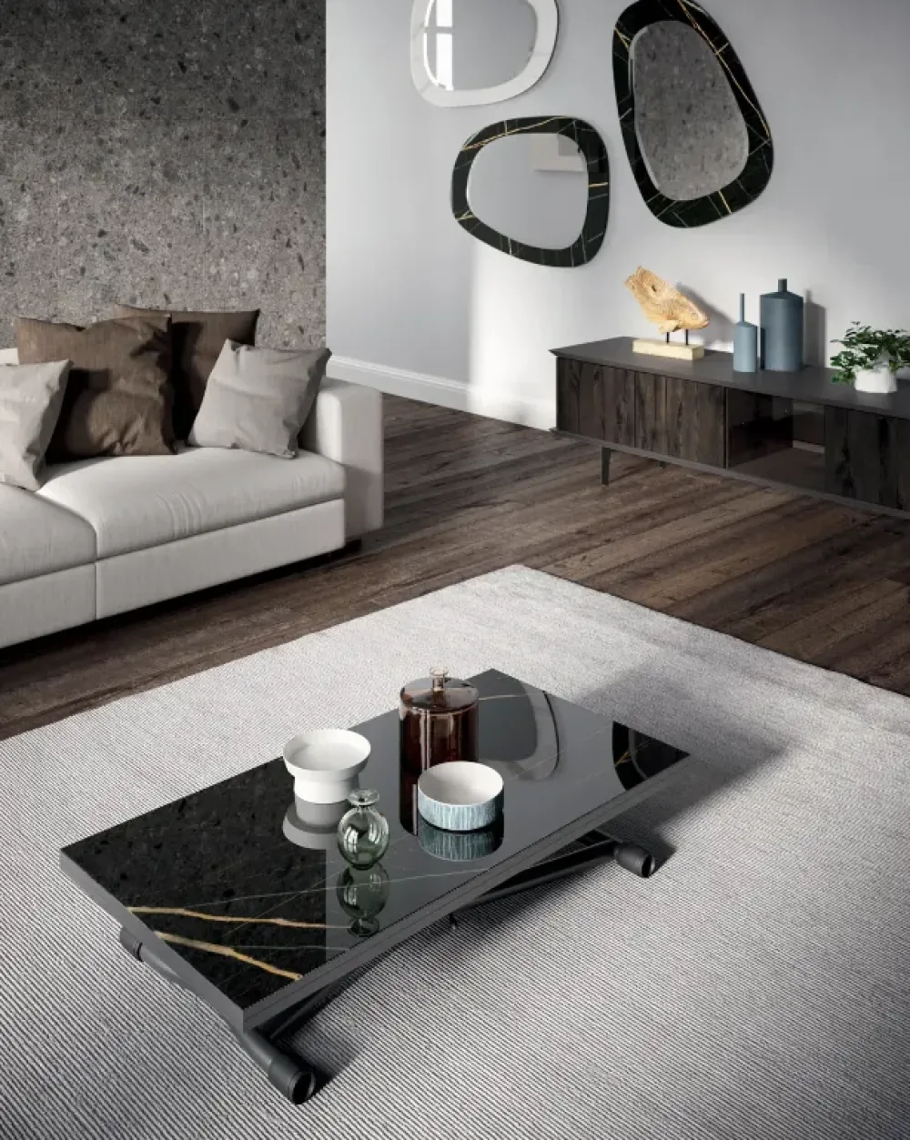 Tavolino modello Sydney di a prezzo ribassato^Ozzio Outlet