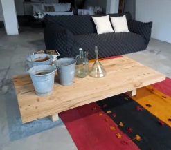 Hot Tavolino modello Tavolini da salotto in legno cedro massello di a prezzo scontato Tavolini