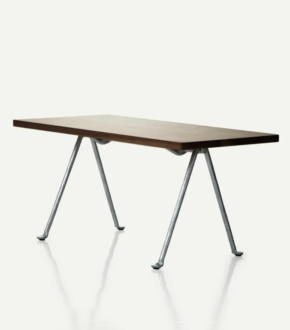 Outlet Tavolino modello Tavolino officina 120x45 h 40 noce di a prezzo scontato Tavolini