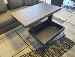 Tavolino moderno Ray corten di a prezzo scontato Tavolini