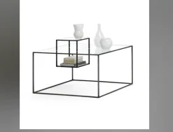 Tavolino modello Illusioni quadrato in OFFERTA OUTLET^Mogg Discount