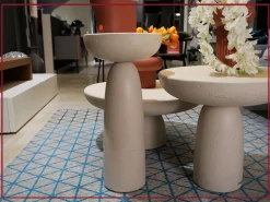 Best Tavolino modello Olo cemento in OFFERTA OUTLET Tavolini